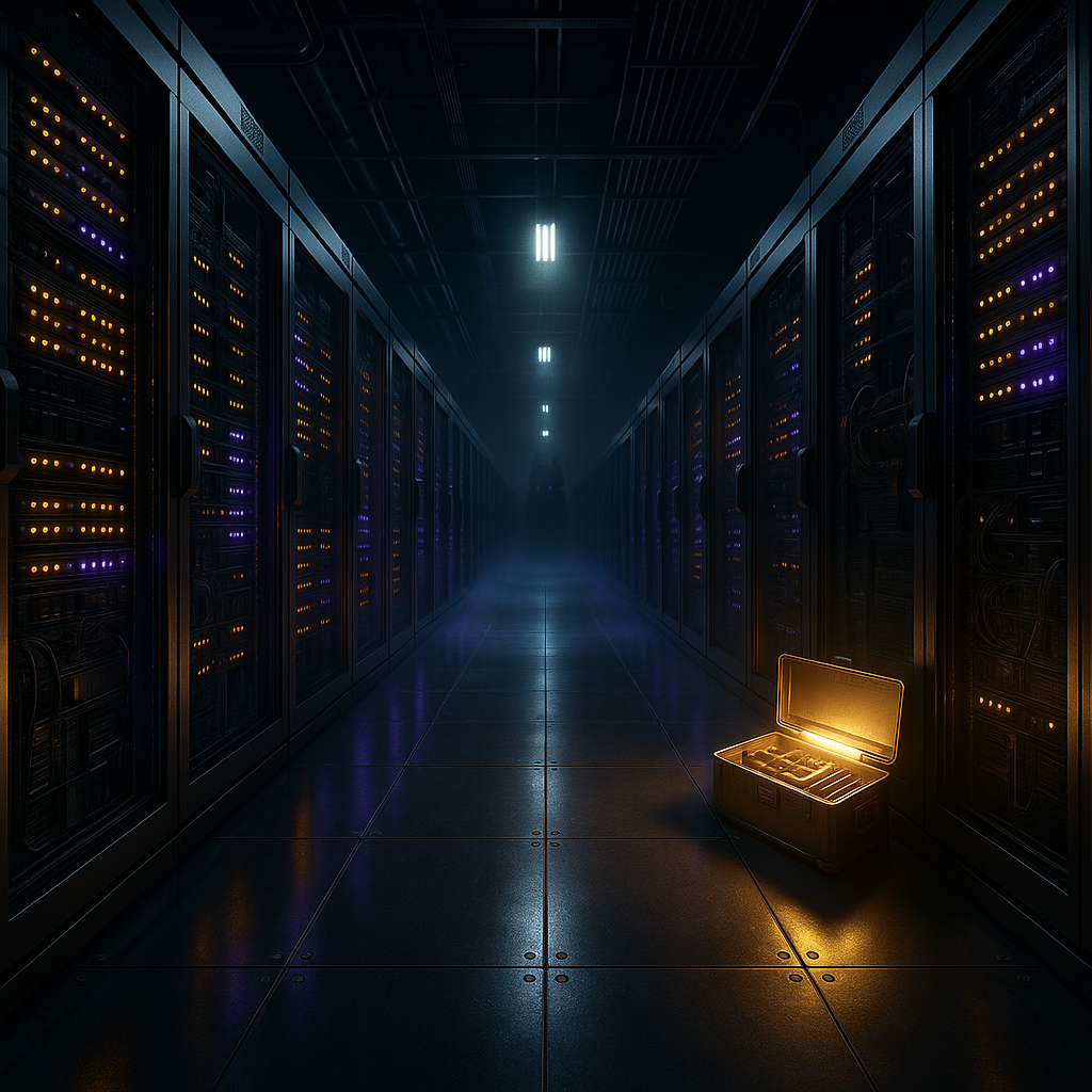 Server infrastructure — underground base tech level