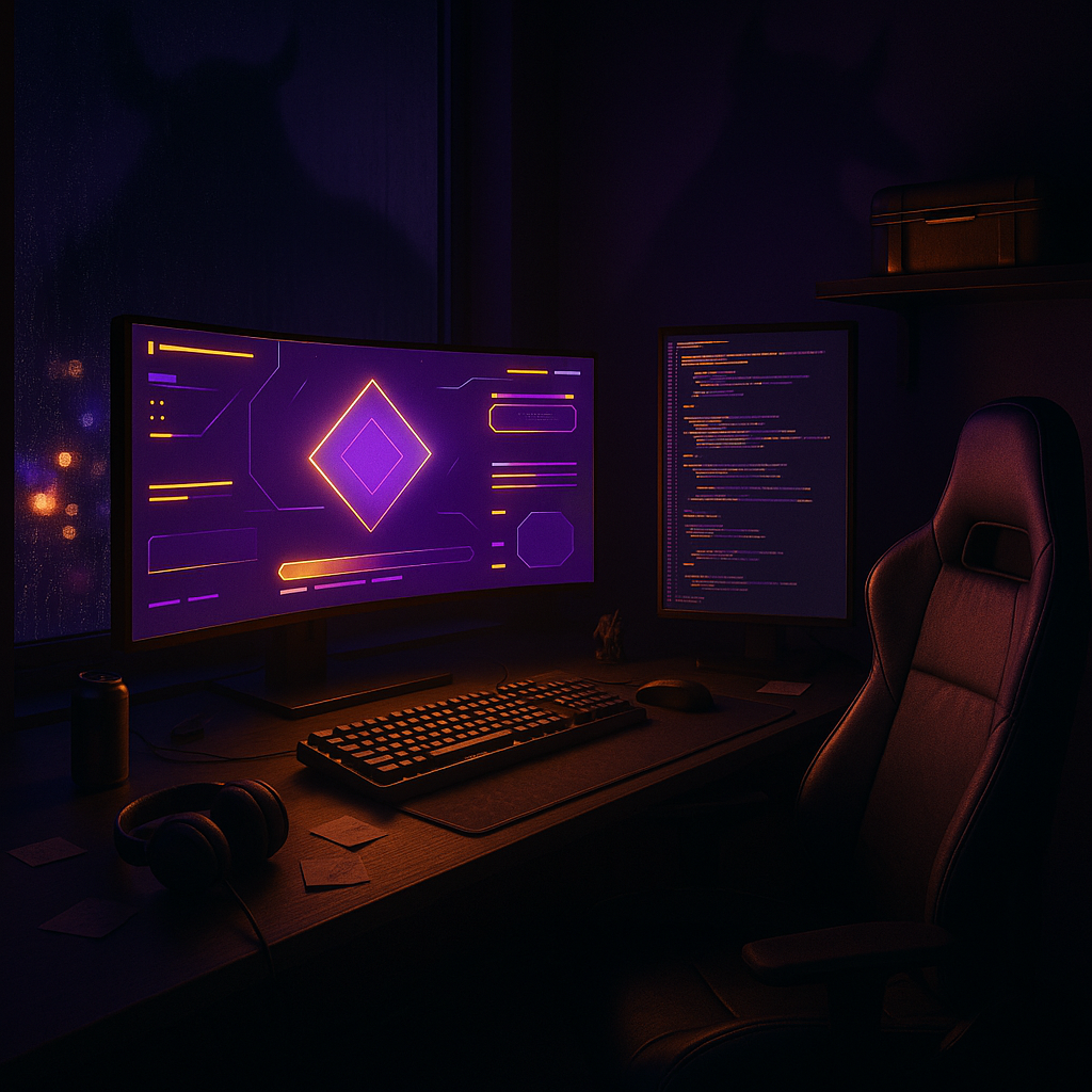 Grand palace interior — throne room environment