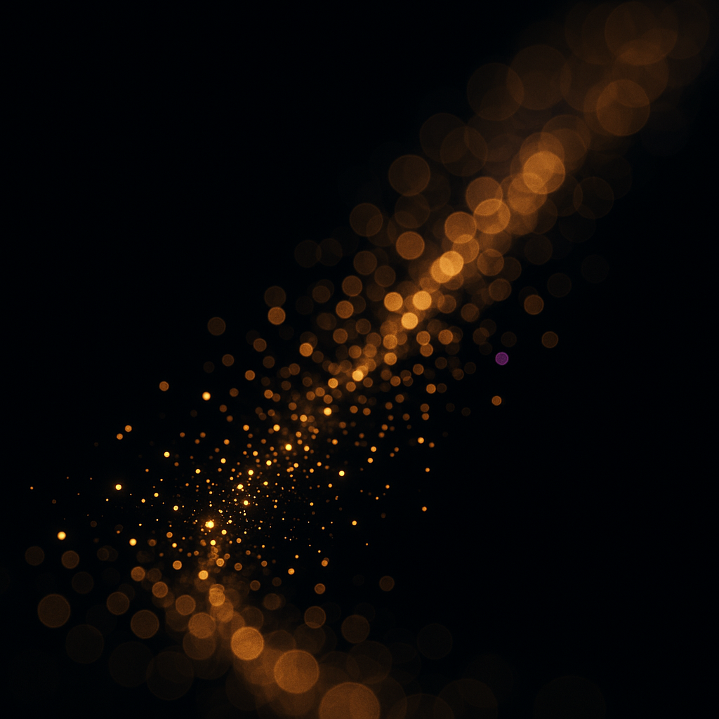 Firefly particle system — atmospheric night lighting