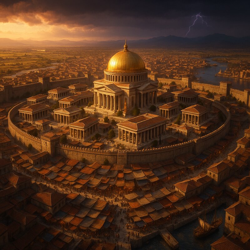 Ancient Empire — 4X strategy concept art